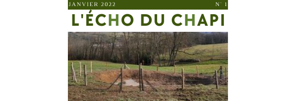 L’écho du Chapi « création d’une mare à la Ferme »